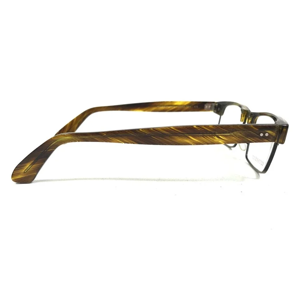 Lafont Reedition Eyeglasses Frames CYRANO 519 Brown Horn Square 50-19-145